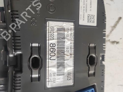 Instrument cluster VW POLO V (6R1, 6C1) 1.2 | BP27087735C47