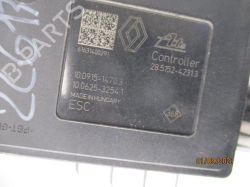 Used ABS pump ABS pump RENAULT MEGANE IV Hatchback (B9A/M/N_) 1.5 dCi 110 (B9A3) (110 hp) 27055625 27055625