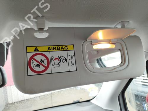 Used Right sun visor FIAT 500X (334_) 1.6 D Multijet (334AXA1B, 334AXA11) (120 hp) 29913179