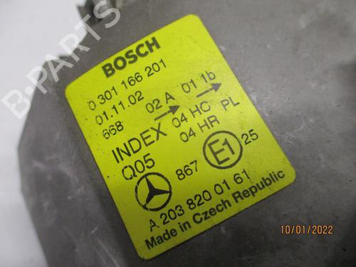 Used Left headlight Left headlight MERCEDES-BENZ C-CLASS (W203) C 200 CDI (203.004) (116 hp) 27067046 27067046