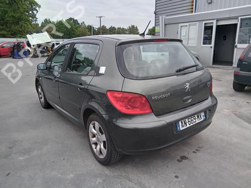 Used Rear left door window PEUGEOT 307 (3A/C) 1.6 HDi (90 hp) 27053618