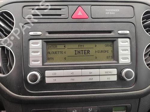 Bilradio VW GOLF PLUS V (5M1, 521) 1.9 TDI (105 hp) 27062428