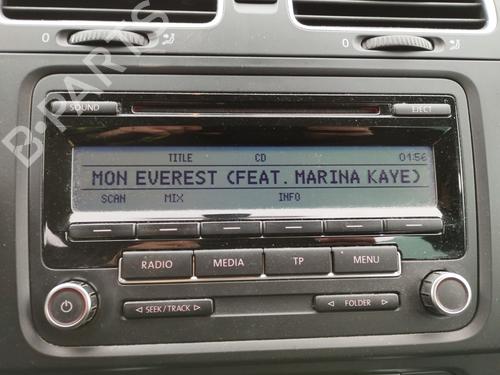 Used Radio VW GOLF VI (5K1) 2.0 TDI (110 hp) 31659803