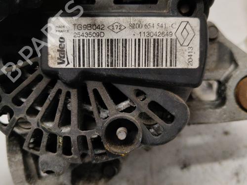 Used Alternator Alternator RENAULT TWINGO II (CN0_) 1.2 16V (CN04, CN0B) (75 hp) 31333949 31333949