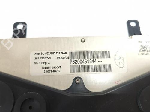 Instrument cluster RENAULT CLIO II (BB_, CB_) 1.5 dCi (B/CB08) | BP27730290C47 