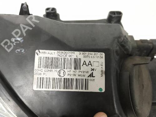 Left headlight RENAULT MEGANE III Hatchback (BZ0/1_, B3_) 1.5 dCi (BZ0C) | BP29628671C28 - Image 4