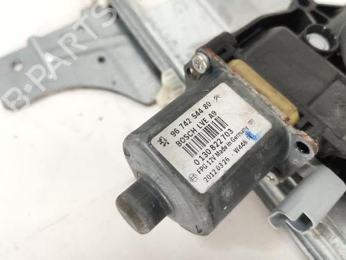 Front left window mechanism PEUGEOT 208 I (CA_, CC_) 1.2 VTI 82 | BP27428801C22
