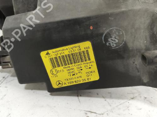 Left headlight MERCEDES-BENZ A-CLASS (W169) A 180 CDI (169.007, 169.307) | BP27413852C28 