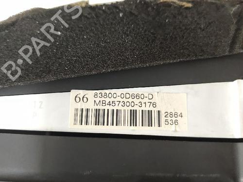 Instrument cluster TOYOTA YARIS (_P9_) 1.3 VVT-i (SCP90_, SCP90R) | BP30192002C47 