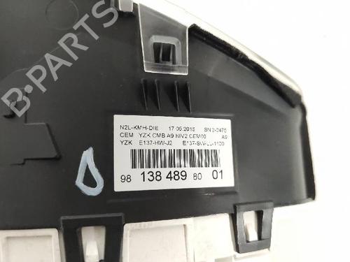 Instrument cluster PEUGEOT 2008 I (CU_) 1.6 BlueHDi 75 | BP28313521C47