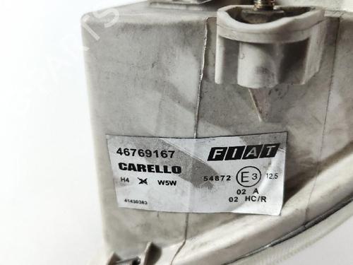 Left headlight FIAT SEICENTO / 600 (187_) 0.9 (187AXA, 187AXA1A) | BP27415053C28 