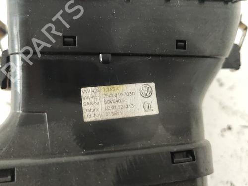 Air vent VW SHARAN (7N1, 7N2) 2.0 TDI | BP29934231I21