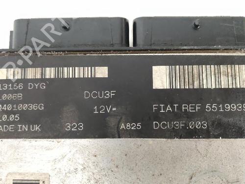 Engine control unit (ECU) FIAT DOBLO Box Body/MPV (223_) 1.9 D (223ZXB1A) | BP27423266M57 