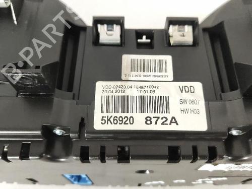 Instrument cluster VW GOLF PLUS V (5M1, 521) 2.0 TDI | BP27422824C47 