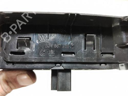 Left front window switch VW POLO VI (AW1, BZ1, AE1) 1.6 TDI | BP36031390I27 - Image 3