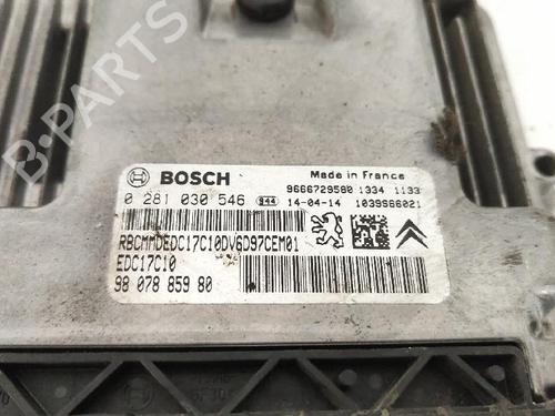 Engine control unit (ECU) PEUGEOT 2008 I (CU_) 1.6 HDi | BP30455948M57 - Image 3