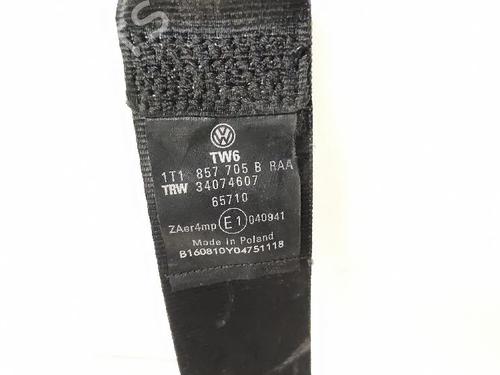 Front left seatbelt VW TOURAN (1T3) 1.2 TSI | BP37088311I26 - Image 3