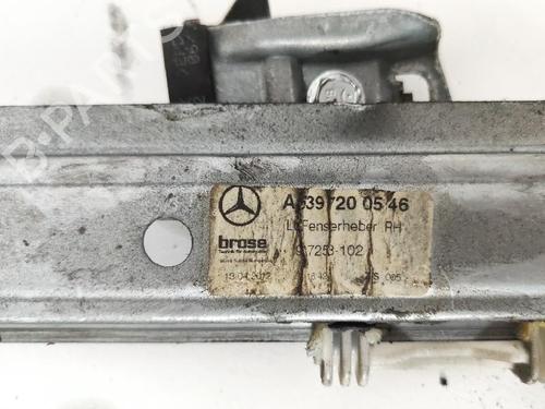 Front right window mechanism MERCEDES-BENZ VITO / MIXTO Van (W639) 110 CDI (639.601, 639.603, 639.605) | BP27994932C23 