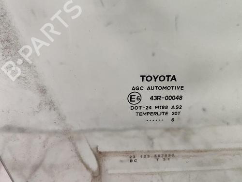 Rear right door window TOYOTA YARIS (_P13_) 1.4 D (NLP130_, NLP130) | BP27425195C21 