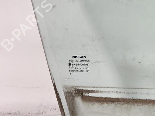 Front right door window NISSAN JUKE (F15) 1.5 dCi | BP30339381C19