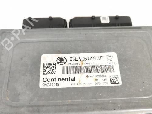 Engine control unit (ECU) SKODA FABIA II (542) 1.2 | BP27415136M57 - Image 3