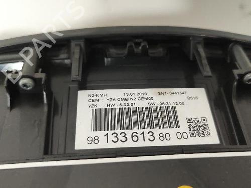Instrument cluster CITROËN C3 III (SX) 1.6 BlueHDi 75 | BP27429725C47 - Image 4