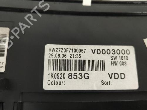 Instrument cluster VW GOLF PLUS V (5M1, 521) 1.6 | BP27414053C47 