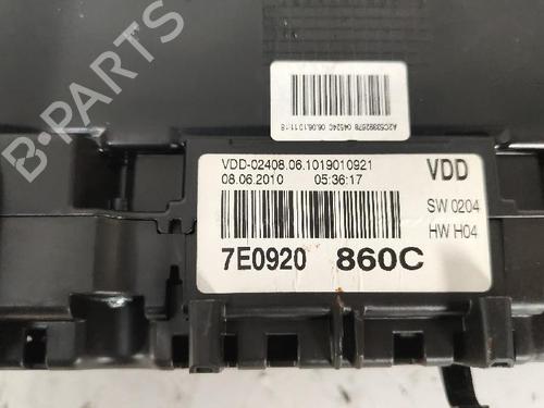 Instrument cluster VW CALIFORNIA T5 Camper (7EC, 7EF, 7EG, 7HF, 7HC) 2.0 TDI | BP27421760C47 