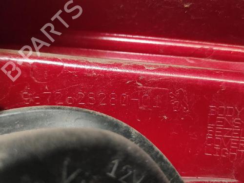 Left taillight PEUGEOT 208 I (CA_, CC_) 1.2 VTI 82 | BP27428799C34