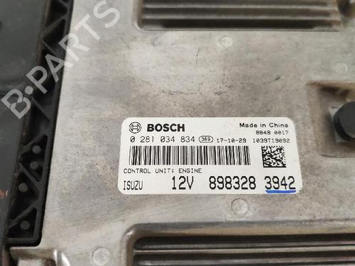 Engine control unit (ECU) ISUZU D-MAX II (TFR, TFS) 1.9 Ddi 4x4 (TFS87J) | BP34151124M57 - Image 3