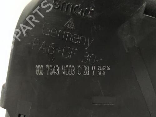 Gear lever SMART CITY-COUPE (450) 0.6 (450.330, 450.332) | BP30845219M90 