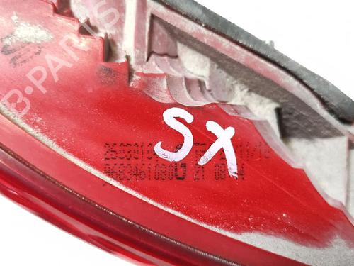 Left taillight PEUGEOT 3008 I MPV (0U_) 1.6 HDi | BP29697345C34