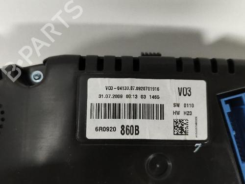 Instrument cluster VW POLO V (6R1, 6C1) 1.4 (6R1) | BP27413740C47 