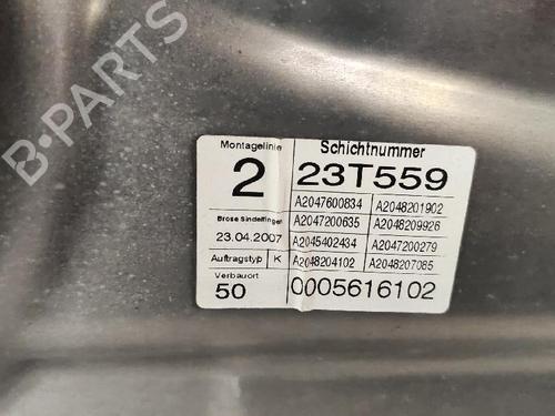 Front right window mechanism MERCEDES-BENZ C-CLASS (W204) C 220 CDI (204.008) | BP27428403C23 