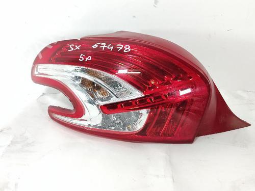 Used Left taillight PEUGEOT 208 I (CA_, CC_) 1.2 VTI 82 (82 hp) 27428799
