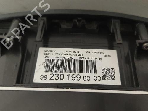 Instrument cluster CITROËN C3 III (SX) 1.2 PureTech 82 | BP38084376C47 - Image 3