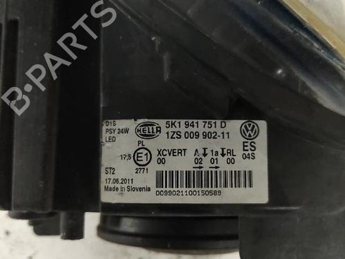 Left headlight VW GOLF PLUS V (5M1, 521) 1.6 TDI | BP33686857C28  - Image 8
