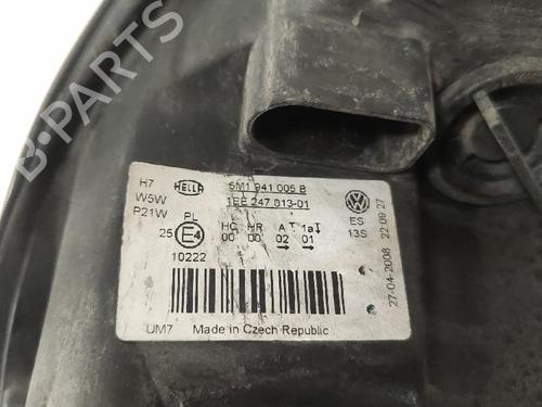 Left headlight VW GOLF PLUS V (5M1, 521) 1.9 TDI | BP30099692C28 - Image 4