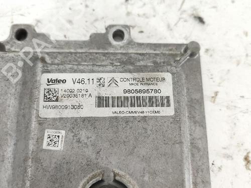 Engine control unit (ECU) CITROËN C3 II (SC_) 1.2 VTi 82 | BP27416552M57 