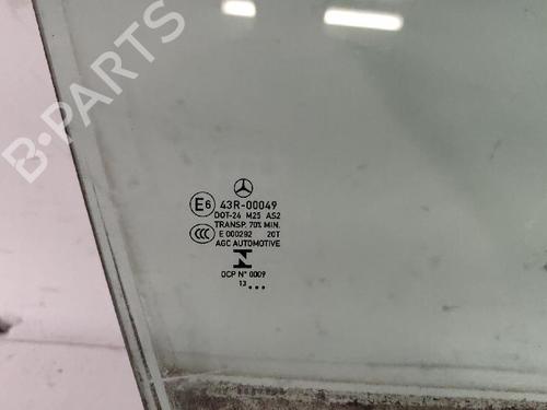 Front right door window MERCEDES-BENZ A-CLASS (W176) A 180 CDI (176.000) | BP29129937C19 