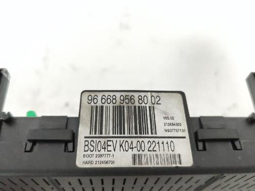 Electronic module PEUGEOT 3008 I MPV (0U_) 1.6 HDi | BP29697337M83