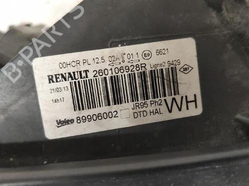 Right headlight RENAULT SCÉNIC III (JZ0/1_) 1.5 dCi | BP27496030C29 
