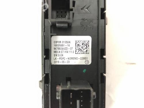 Left front window switch PEUGEOT 208 II (UB_, UP_, UW_, UJ_) 1.2 PureTech 130 | BP27410720I27 
