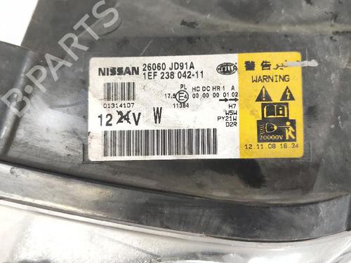 Left headlight NISSAN QASHQAI I (J10, NJ10) 2.0 dCi All-wheel Drive | BP27418172C28 