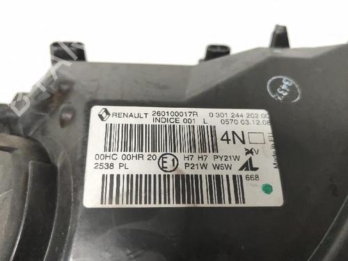 Right headlight RENAULT MEGANE III Hatchback (BZ0/1_, B3_) 1.5 dCi (BZ0C) | BP29628672C29 