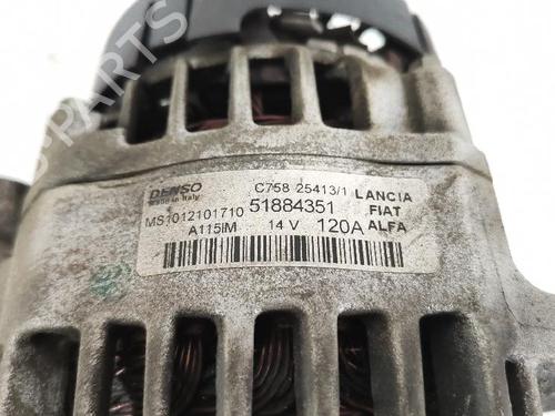 Alternator ALFA ROMEO GIULIETTA (940_) 2.0 JTDM (940FXQ1A, 940FYC1A) | BP27412251M7 