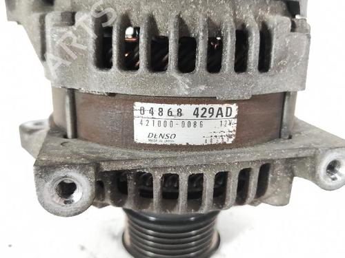 Alternator CHRYSLER VOYAGER IV (RG, RS) 2.8 CRD | BP27413475M7 