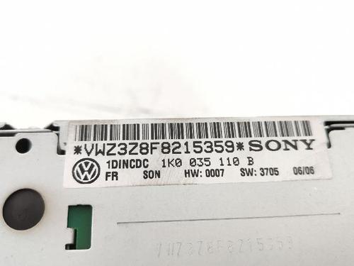 Radio VW GOLF PLUS V (5M1, 521) 2.0 TDI | BP27414216E6 