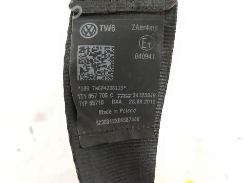 Front left seatbelt VW TOURAN (1T3) 2.0 TDI | BP39400020I26 - Image 5