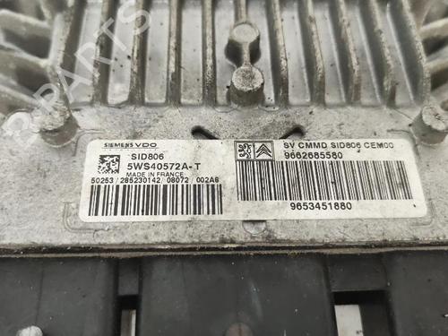 Engine control unit (ECU) PEUGEOT 1007 (KM_) 1.4 HDi | BP27427757M57 - Image 3